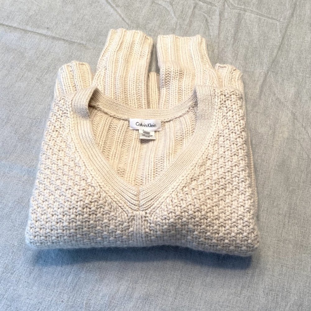 Calvin Klein "Shimmer" Sweater - Size S
